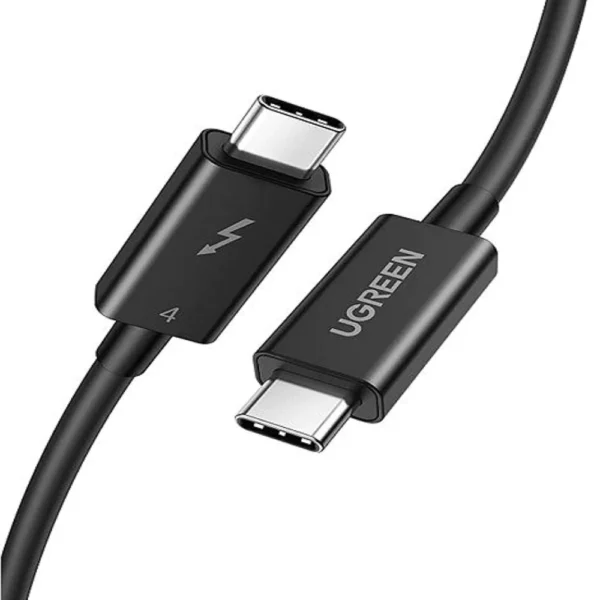 UGreen 60621 — 2 m USB-C Thunderbolt 4 Cable, 100W PD & 40 Gbps