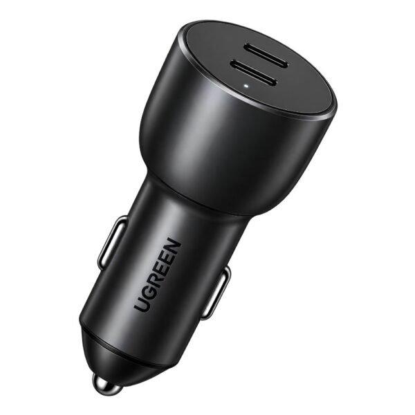 UGREEN CD213 70594 — 60W Twin USB-C PD In-Car Charger
