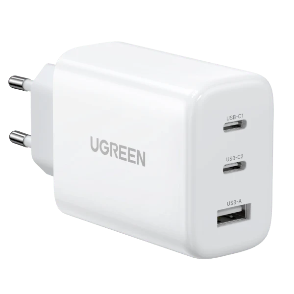 UGreen 90496 65W 3-Port USB-C Wall Adapter