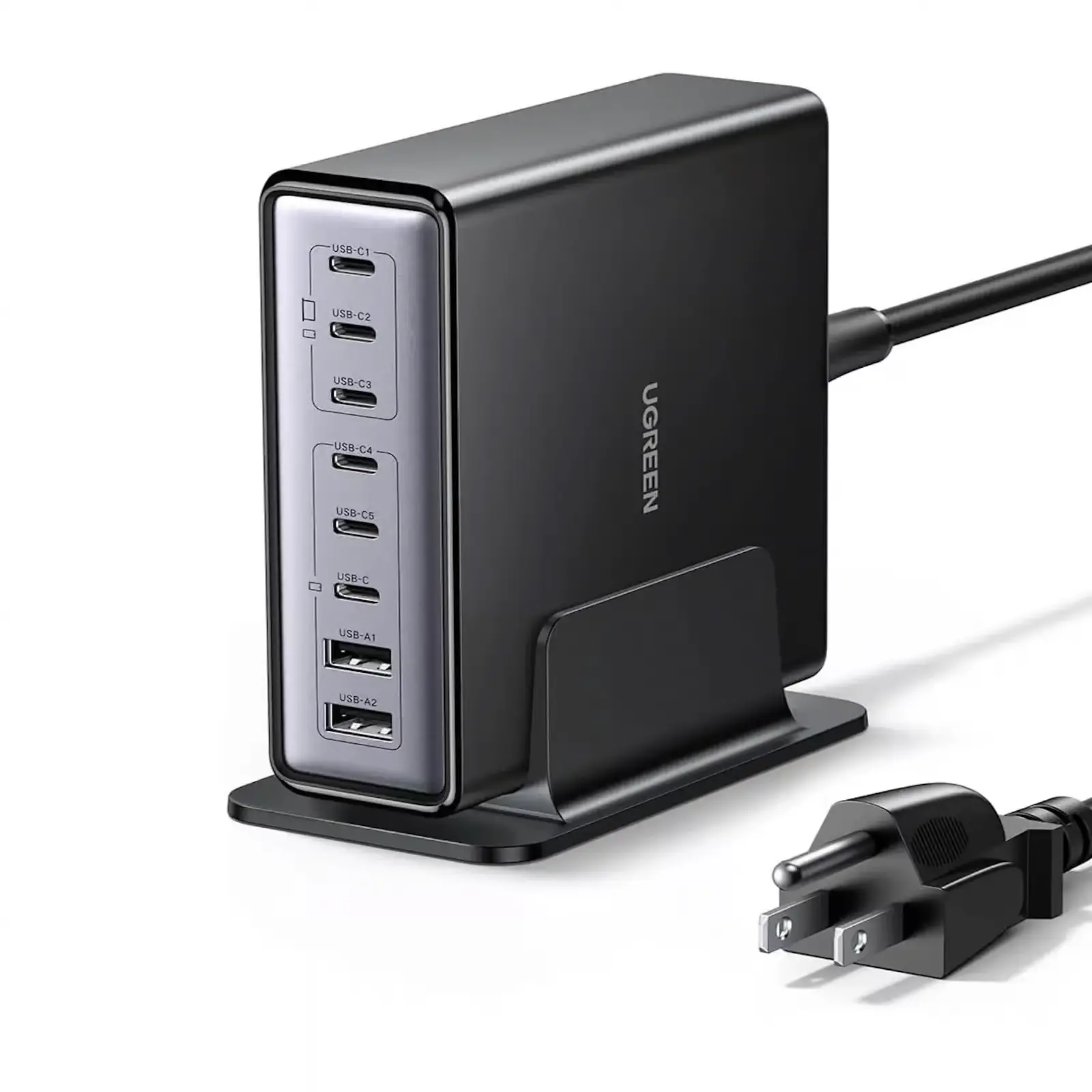 UGreen 55763 GaN Desktop Charger — 200W, Eight USB Ports