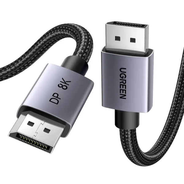 UGreen DisplayPort 1.4 Cable — 8K DP-to-DP Link with Dynamic HDR