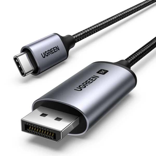 UGREEN 25839 USB-C to DisplayPort — 8K60 3 m (32.4 Gbps)