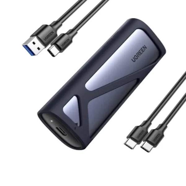 UGreen 90264 M.2 NVMe SSD Enclosure — USB 3.2 Gen 2 Portable Case