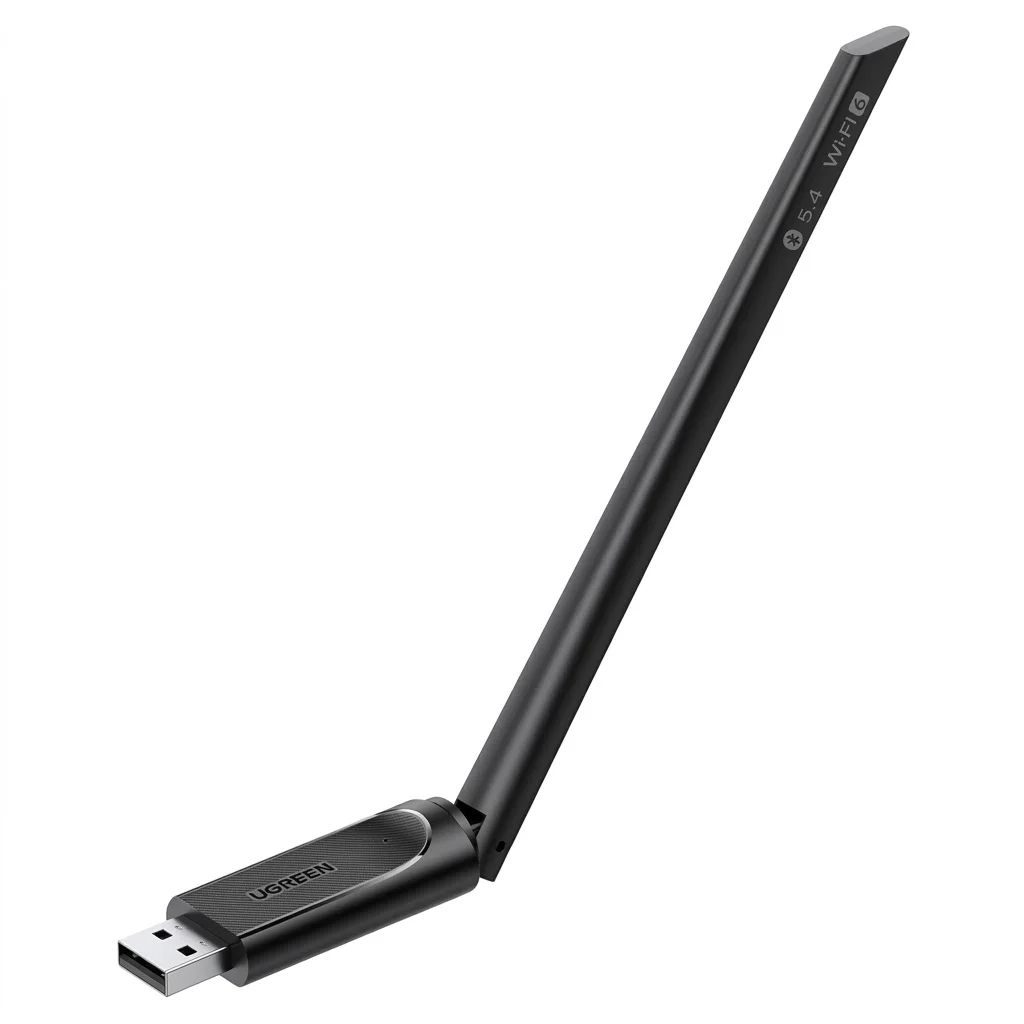 UGREEN CM845 (75109) — AX900 Wi-Fi 6 & Bluetooth 5.4 USB Dongle with 6dBi Antenna