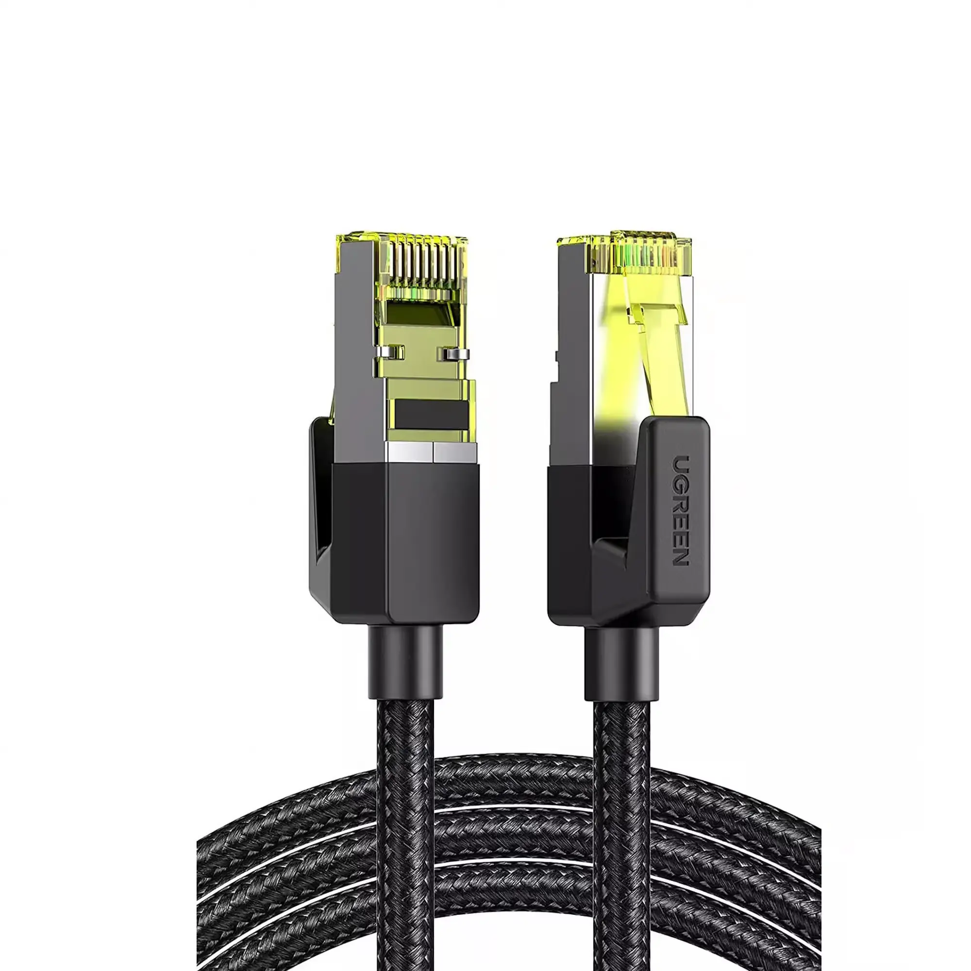 UGREEN Shielded CAT7 RJ45 Cable — 600 MHz, 30 AWG Copper