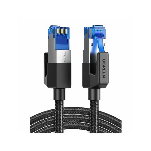 UGreen Cat 8 Ethernet Cable — Shielded Braided RJ45 at 40Gbps / 2000MHz
