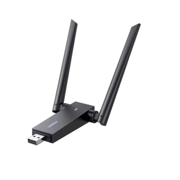 UGREEN CM493 AC1300 USB 3.0 Wireless Adapter with Dual 5dBi Antennas — 50341