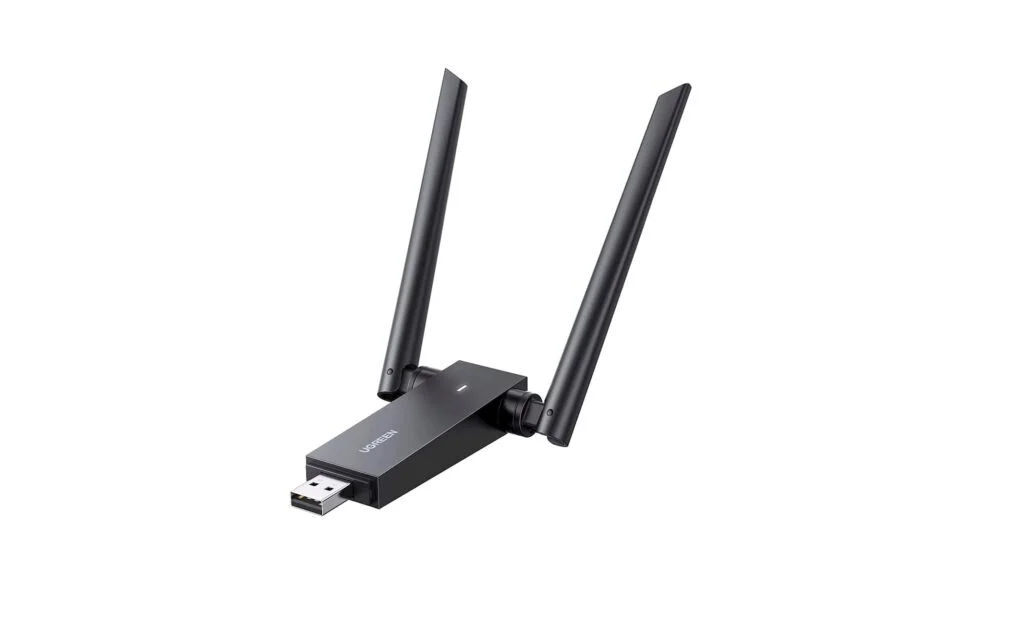 UGREEN CM493 AC1300 USB 3.0 Wireless Adapter with Dual 5dBi Antennas — 50341
