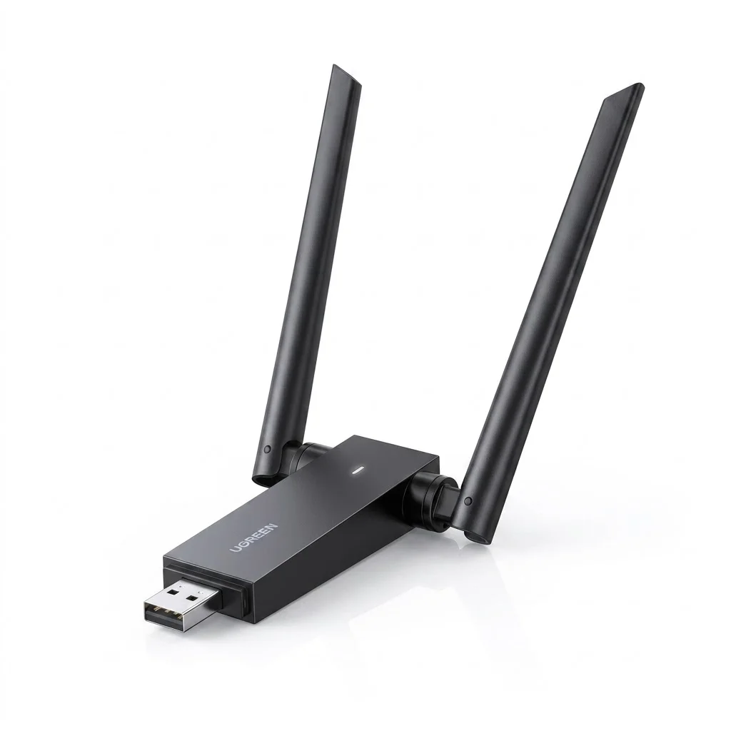 UGREEN CM495 (25226) AX1800 Wi-Fi 6 USB Adapter — Dual-Band with External Antennas
