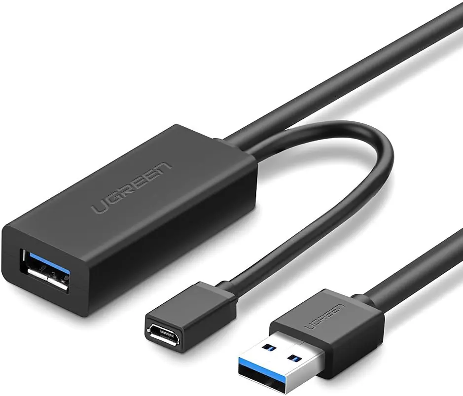 UGreen 20826 5 m USB 3.0 Extension with Built-In Repeater — 5 Gbps