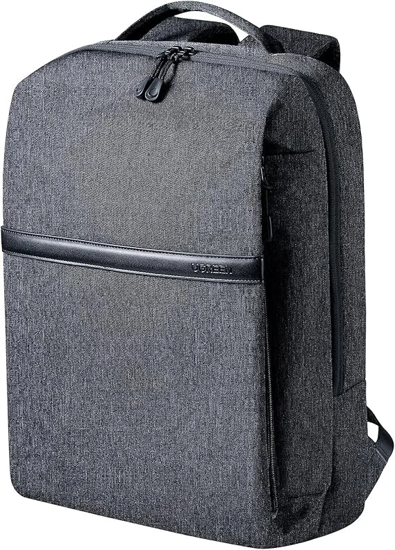 UGREEN 90798 15.6″ Daypack (Dark Grey) – Oxford Shell with Padded Laptop Bay