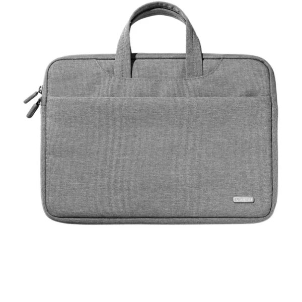 UGreen Gray Laptop Bag – Hidden-Handle Convertible, 14.9 Inch Max