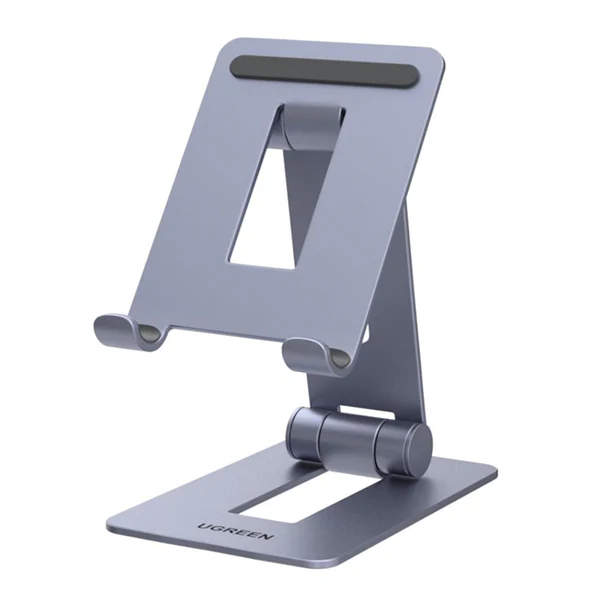UGreen 15608 Folding Metal Desk Stand — Triangular Base, 350 g Capacity