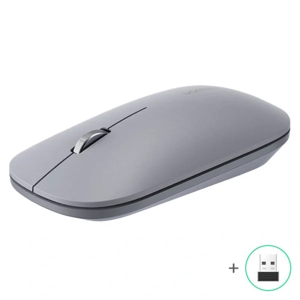 UGREEN MU001 Gray Wireless Mouse — Bluetooth & 2.4GHz, 4000 DPI Max (45171/90366)