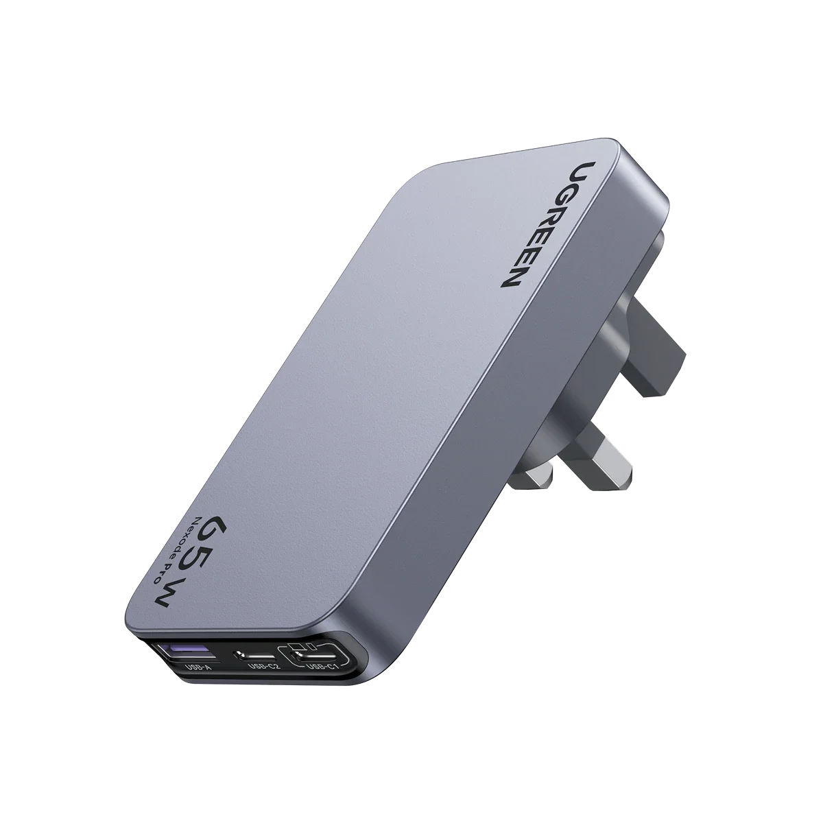 UGreen Nexode Pro 25356 – 65W Ultra-Slim GaN II 3-Port Wall Charger