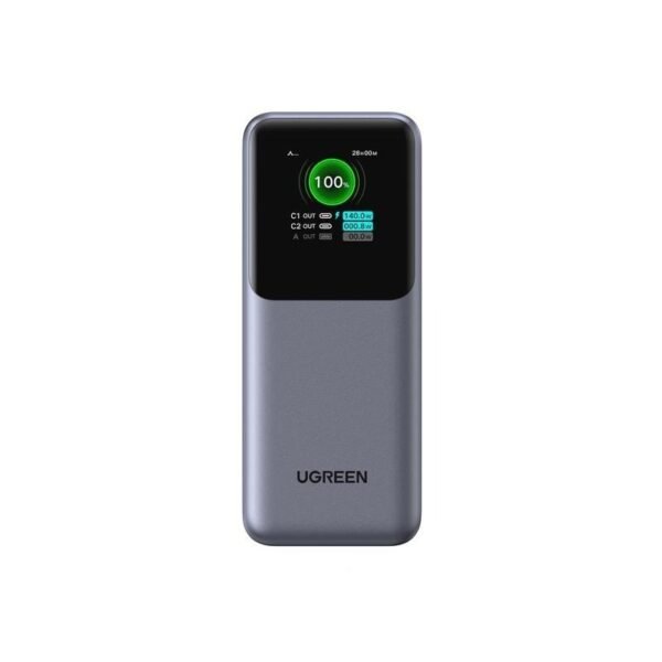 UGreen PB721 | 20,000mAh 130W PD Pocket Power Bank — Digital Display, 480 g