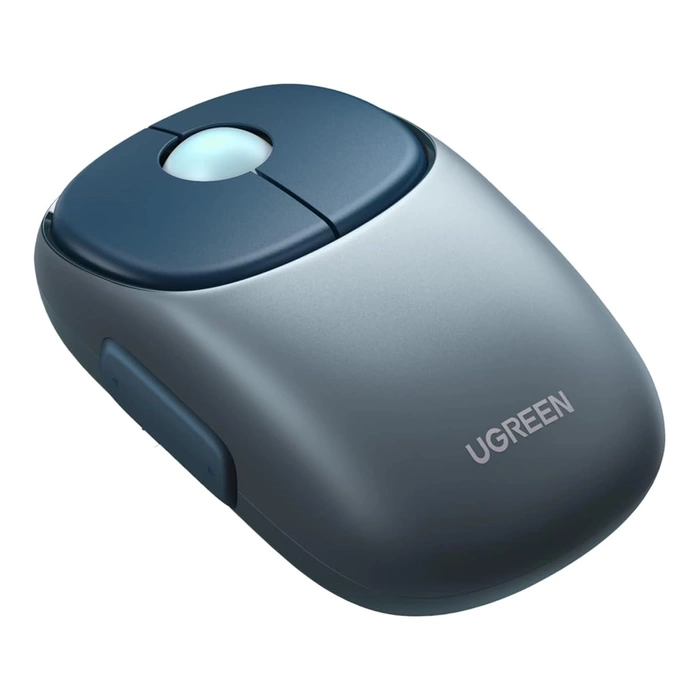 UGREEN FUN+ MU102 (90538) — Blue Pebble Wireless Mouse with USB-C Recharge