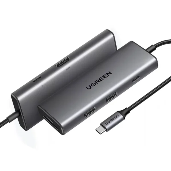 UGREEN Revodok Pro 107 Model 15531 — 7-Port USB-C Adapter with HDMI and SD Slots