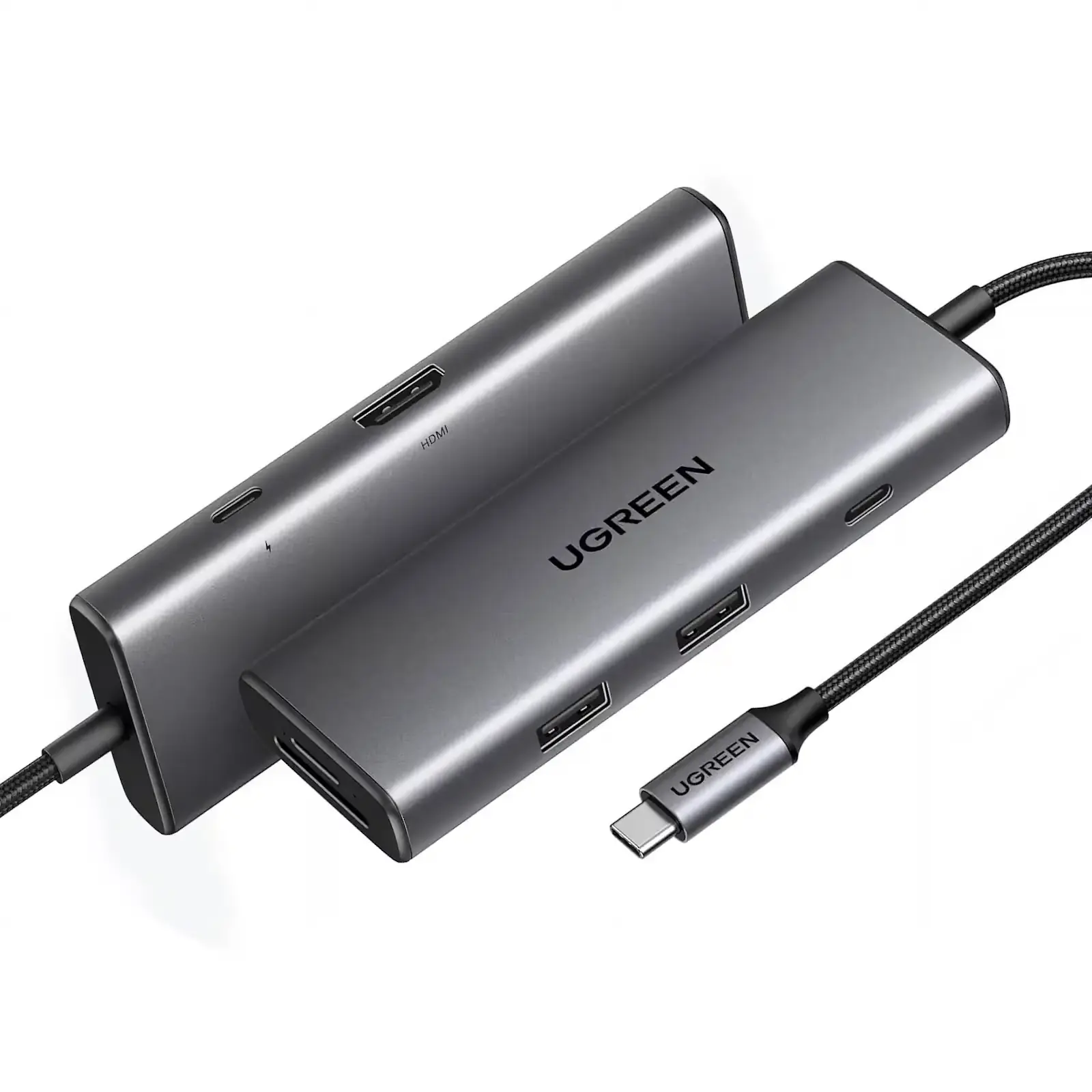 UGREEN Revodok Pro 107 Model 15531 — 7-Port USB-C Adapter with HDMI and SD Slots
