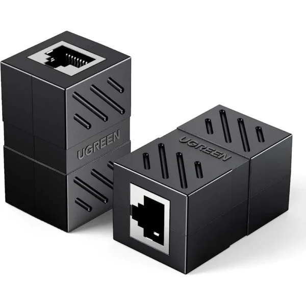 UGREEN 20390 RJ45 Coupler — Female-to-Female Ethernet Inline Jack