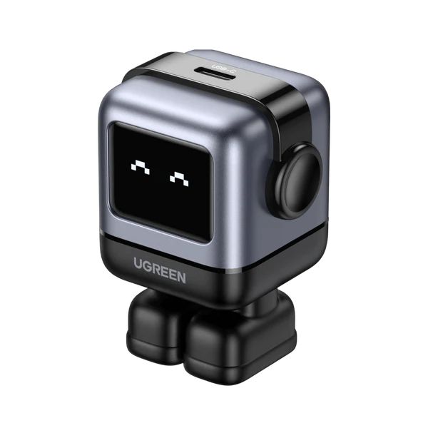 UGreen Nexode Robot CD359 – 30W GaN USB-C Wall Adapter with Animated Display