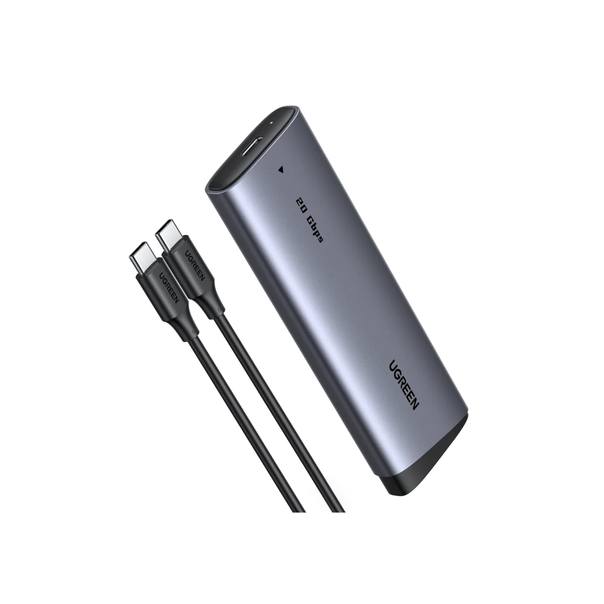 UGREEN 55150 M.2 Enclosure — Tool-Free USB-C Storage at 20 Gbps
