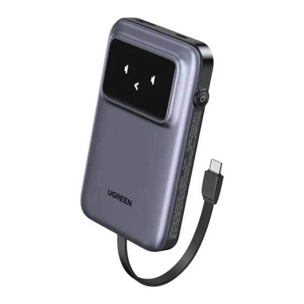 UGREEN UNO Robot 10000mAh Power Bank — 30W with Foldable USB-C