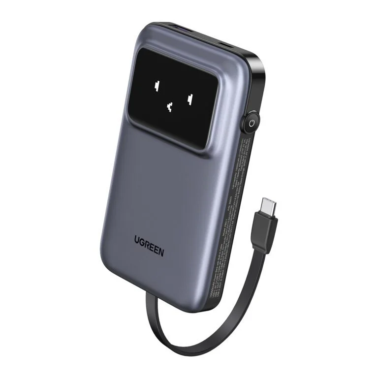 UGREEN UNO Robot 10000mAh Power Bank — 30W with Foldable USB-C