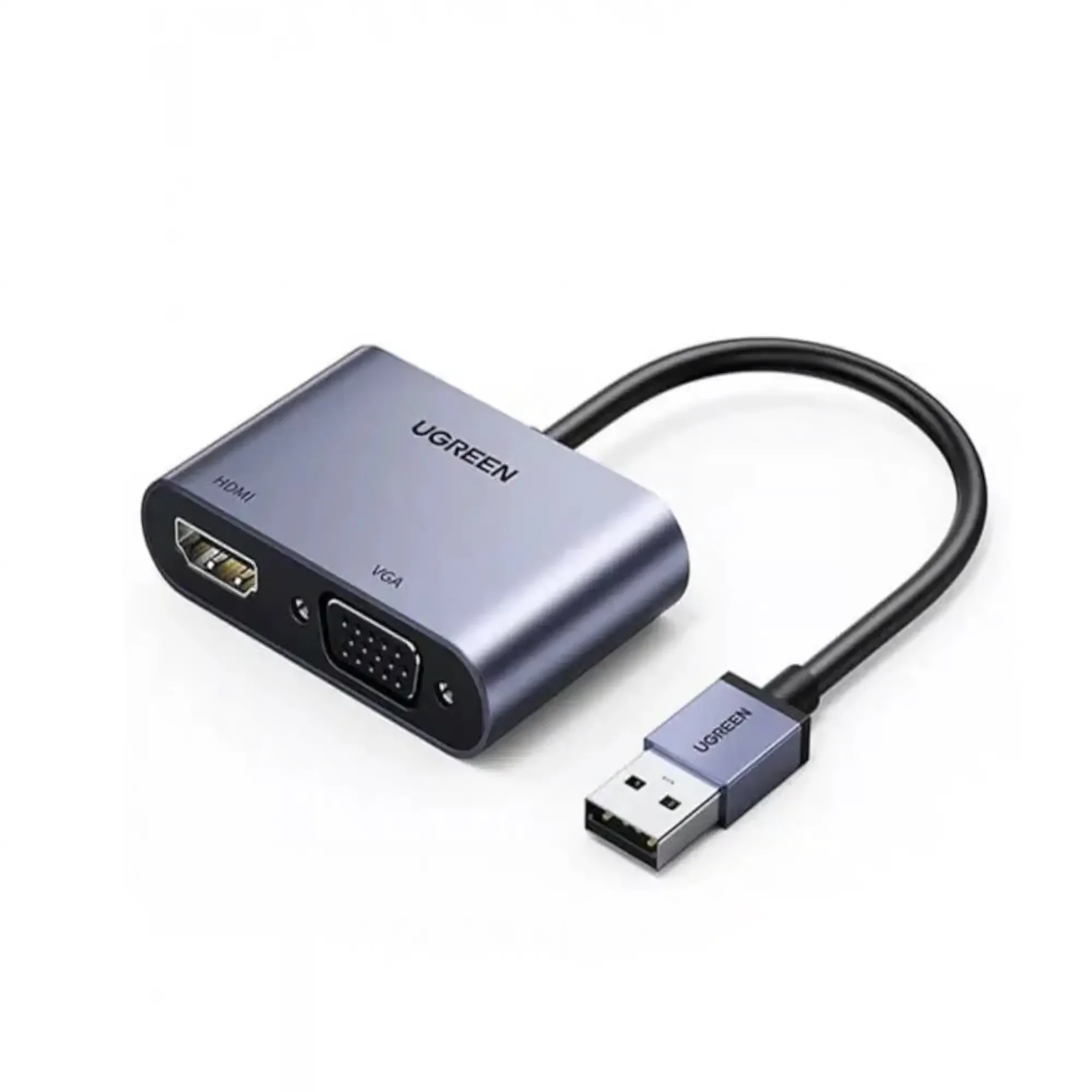 UGreen 20518 USB 3.0 Converter — Simultaneous HDMI and VGA to 1080p