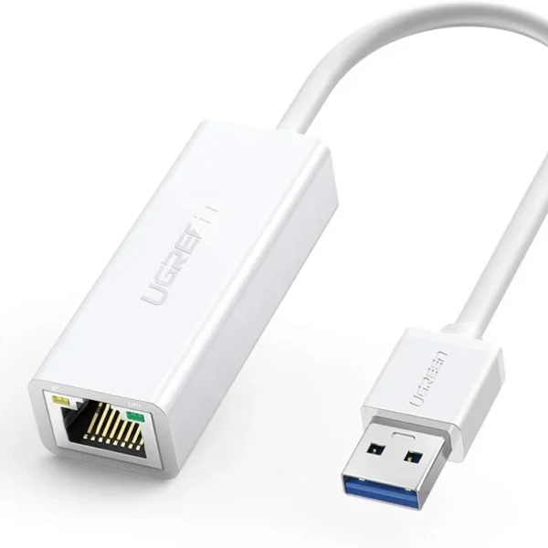 UGreen USB 3.0 to RJ45 Adapter — Gigabit Wired Ethernet Port