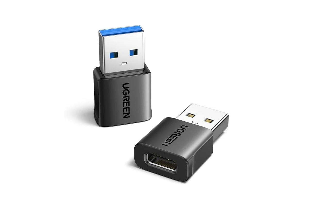 UGreen 55618 OTG Adapter — USB-A Host to USB-C Female (Black)