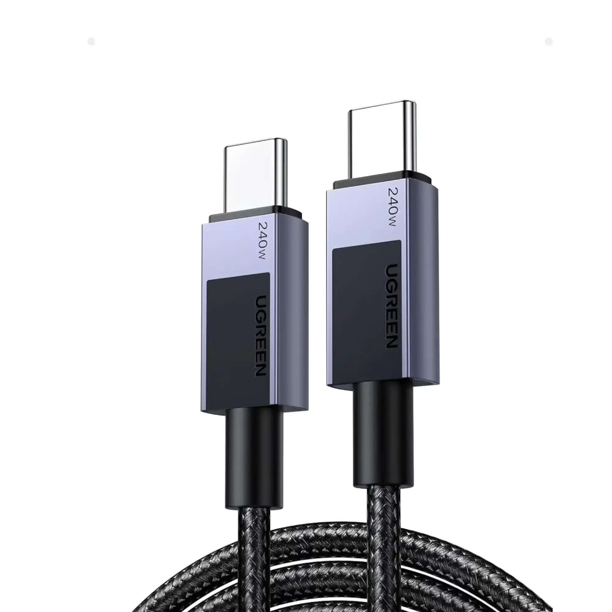 UGreen Braided USB-C to USB-C Cable – 240W PD 3.1 (E-Marker)