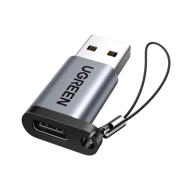UGREEN 50533 USB-A to USB-C Adapter — 10Gbps Data, 3A Charge