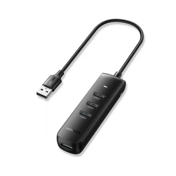 UGreen 80657 USB 3.0 Hub — Four Ports with 3 ft Cable
