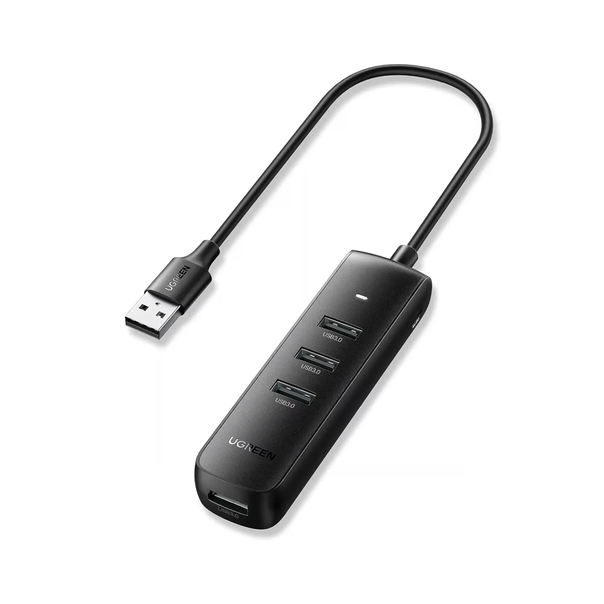 UGreen 80657 USB 3.0 Hub — Four Ports with 3 ft Cable