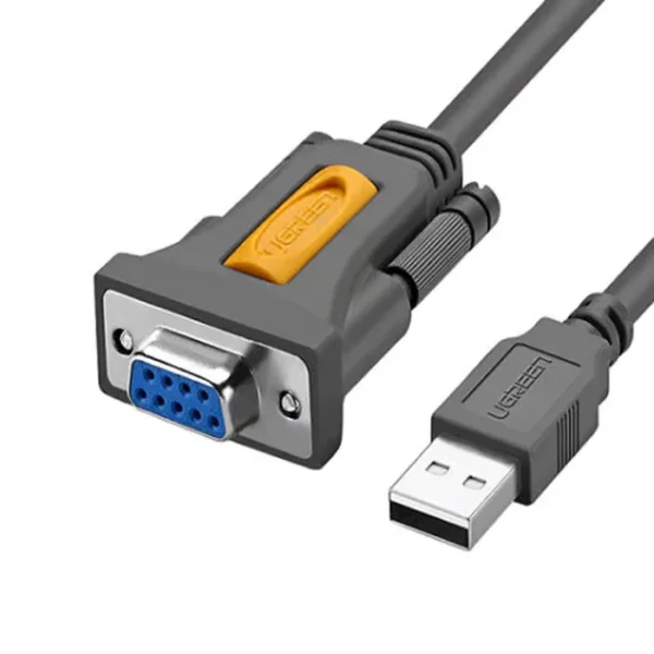 UGreen 20201 USB-A to DB9 RS-232 Serial Cable – 1.5 m, 1 Mbps