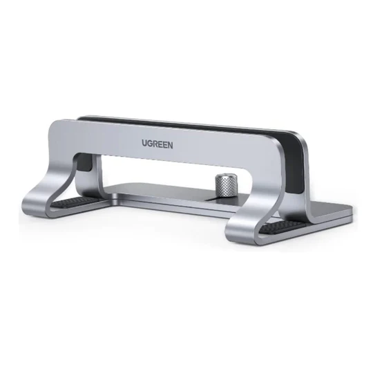 UGREEN 20471 Aluminium Vertical Laptop Holder — Adjustable Slot Width