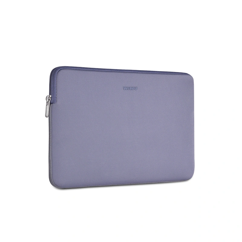 WiWU Skin Zero Sleeve — Slim Eco Lycra MacBook Protector with Faux Fur