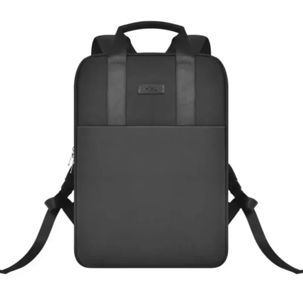 WiWu Minimalist Laptop Backpack 15.6″ Grey – Waterproof Business Carry