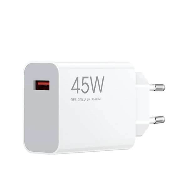 Xiaomi 45W Turbo Power Adapter — USB Type-A Fast Charger