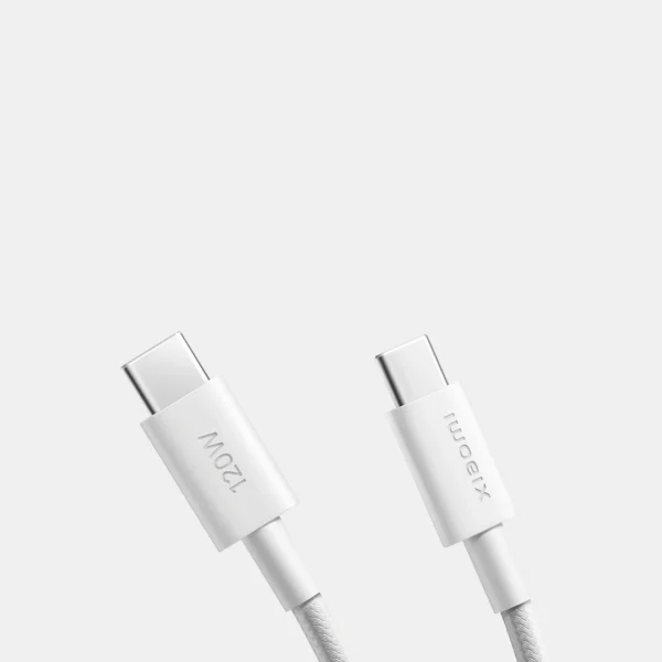 Xiaomi Braided 6A USB-C Cable — Type-C to Type-C, 1 Metre