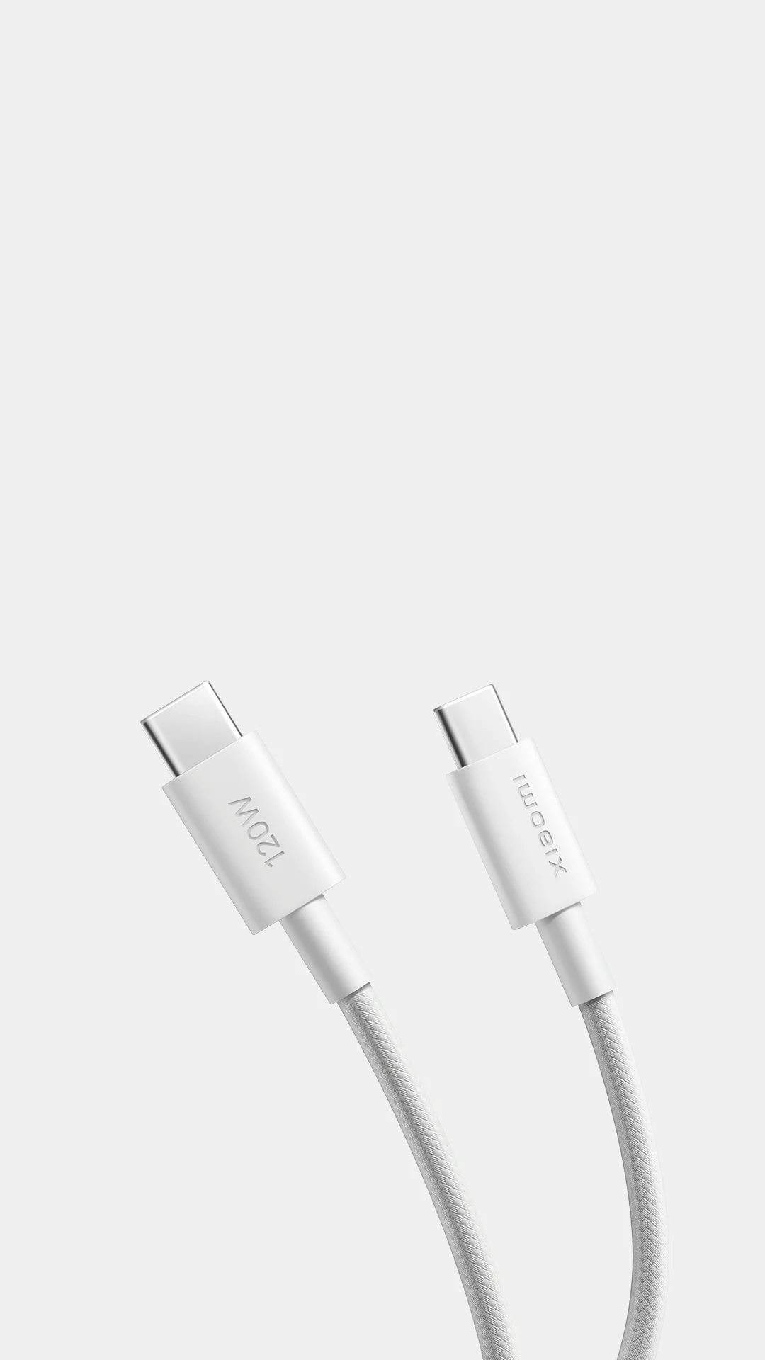 Xiaomi Braided 6A USB-C Cable — Type-C to Type-C, 1 Metre