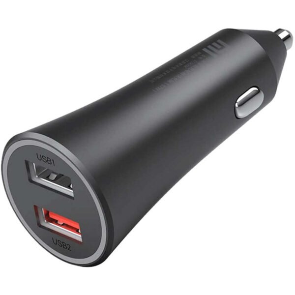 Xiaomi CC06ZM Car Charger Fast Charge 37W — Twin USB-A Ports