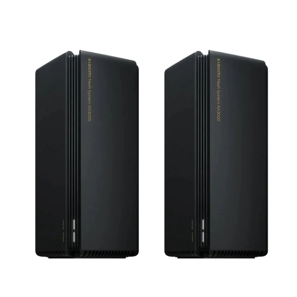 Xiaomi AX3000 Mesh System (2-Pack) — Wi-Fi 6 for Large Homes