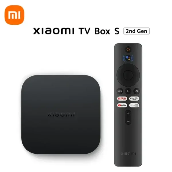 Xiaomi TV Box S 2nd Gen — 4K Google TV with Dolby Vision and Atmos