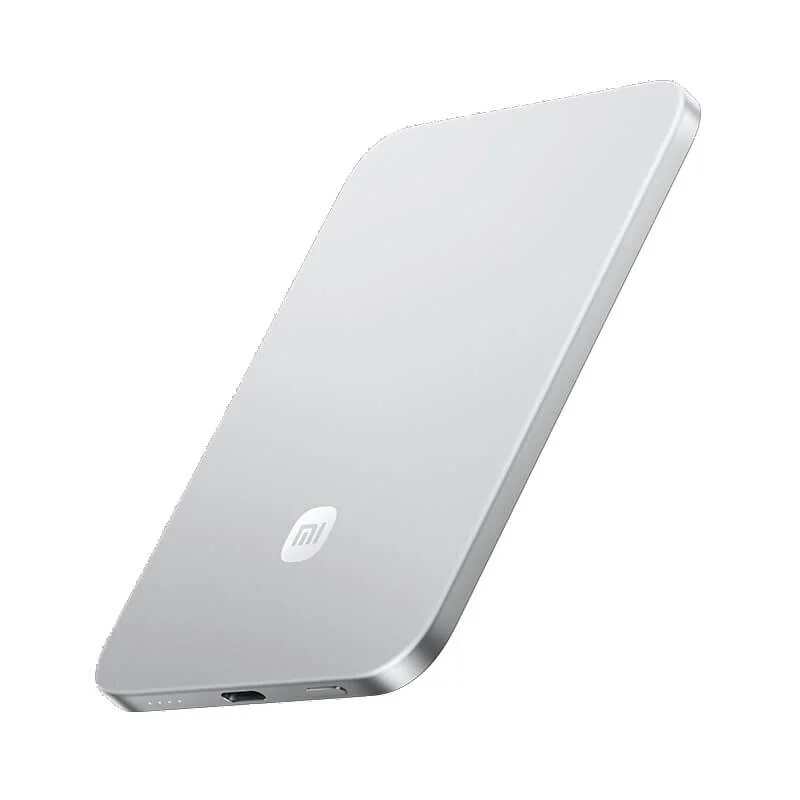 Xiaomi UltraThin Magnetic 5000mAh Power Bank — 6mm Profile, 15W Snap-On Charge