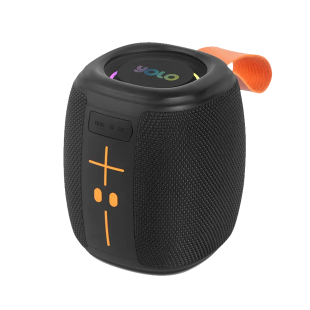 Yolo Boost Bluetooth Speaker — IPX4, RGB, 8-Hour 1800mAh
