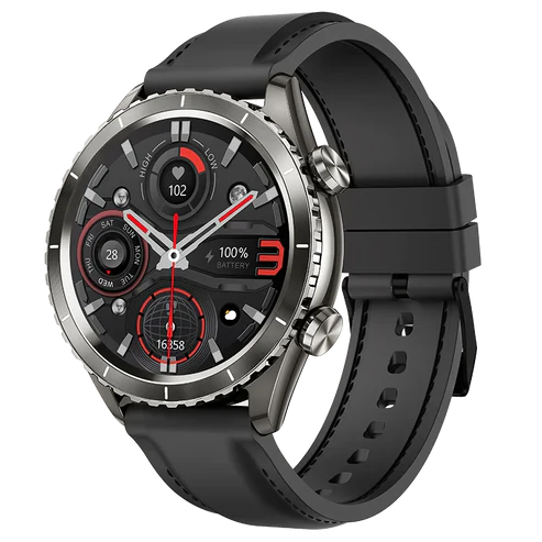 Yolo Core Smartwatch — 466×466 AMOLED, Bezel & 120+ Workouts