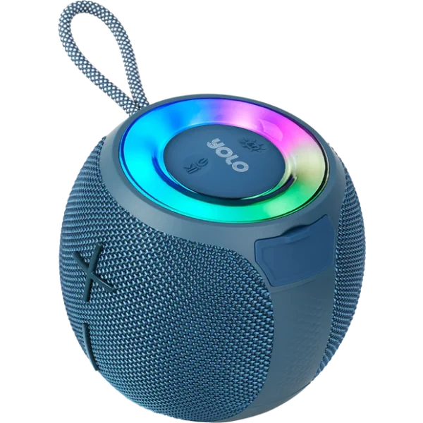 Yolo Orbit 12W Portable Speaker — 10hr Battery, IPX4 & RGB