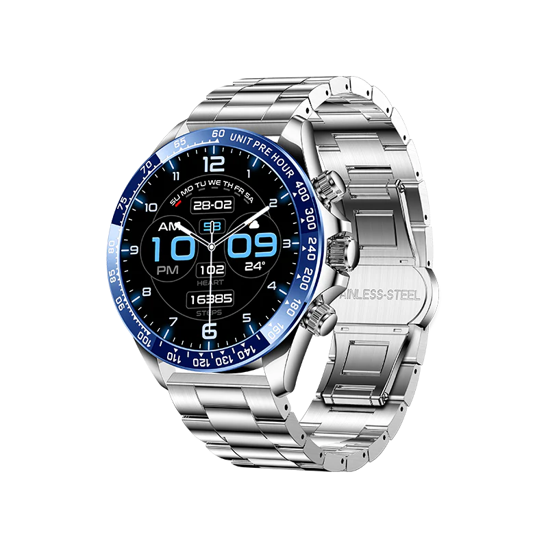Yolo Tag AI Smartwatch — 1.43″ AMOLED Circle Display & Bluetooth Calls